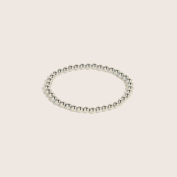 925 Sterling Silver Gilda bracelet 5mm bead size - demi-fine jewellery by Margot Georgia
