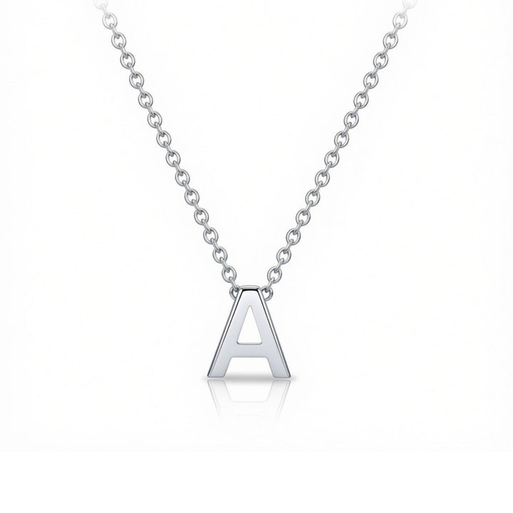 925 Sterling Silver Letter Necklace