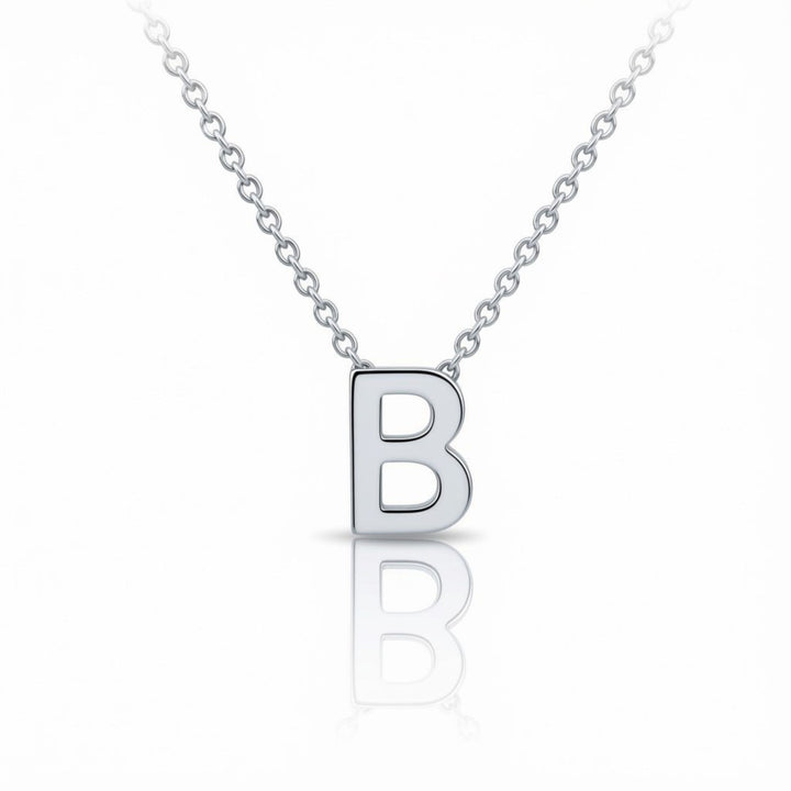 925 Sterling Silver Letter Necklace