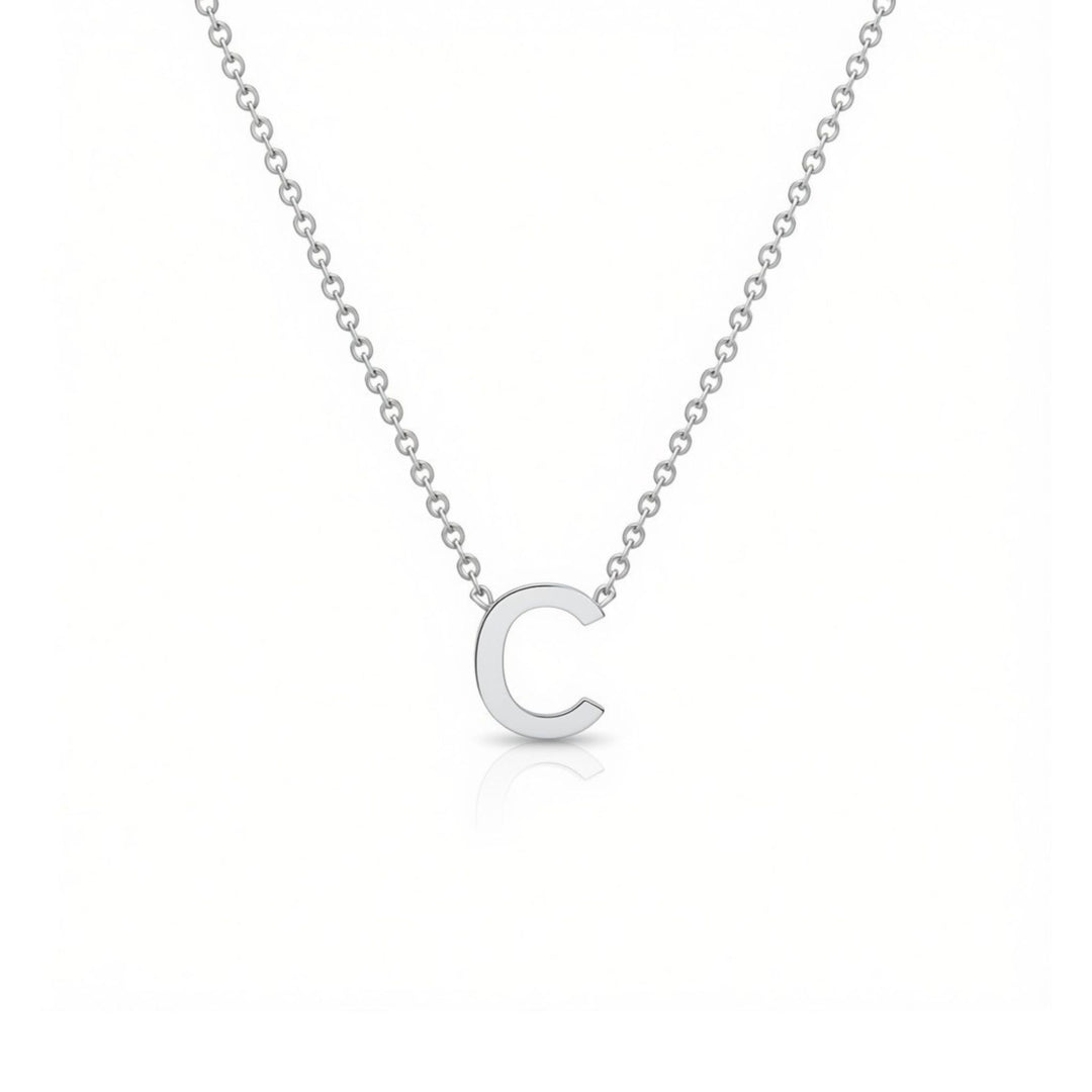 925 Sterling Silver Letter Necklace
