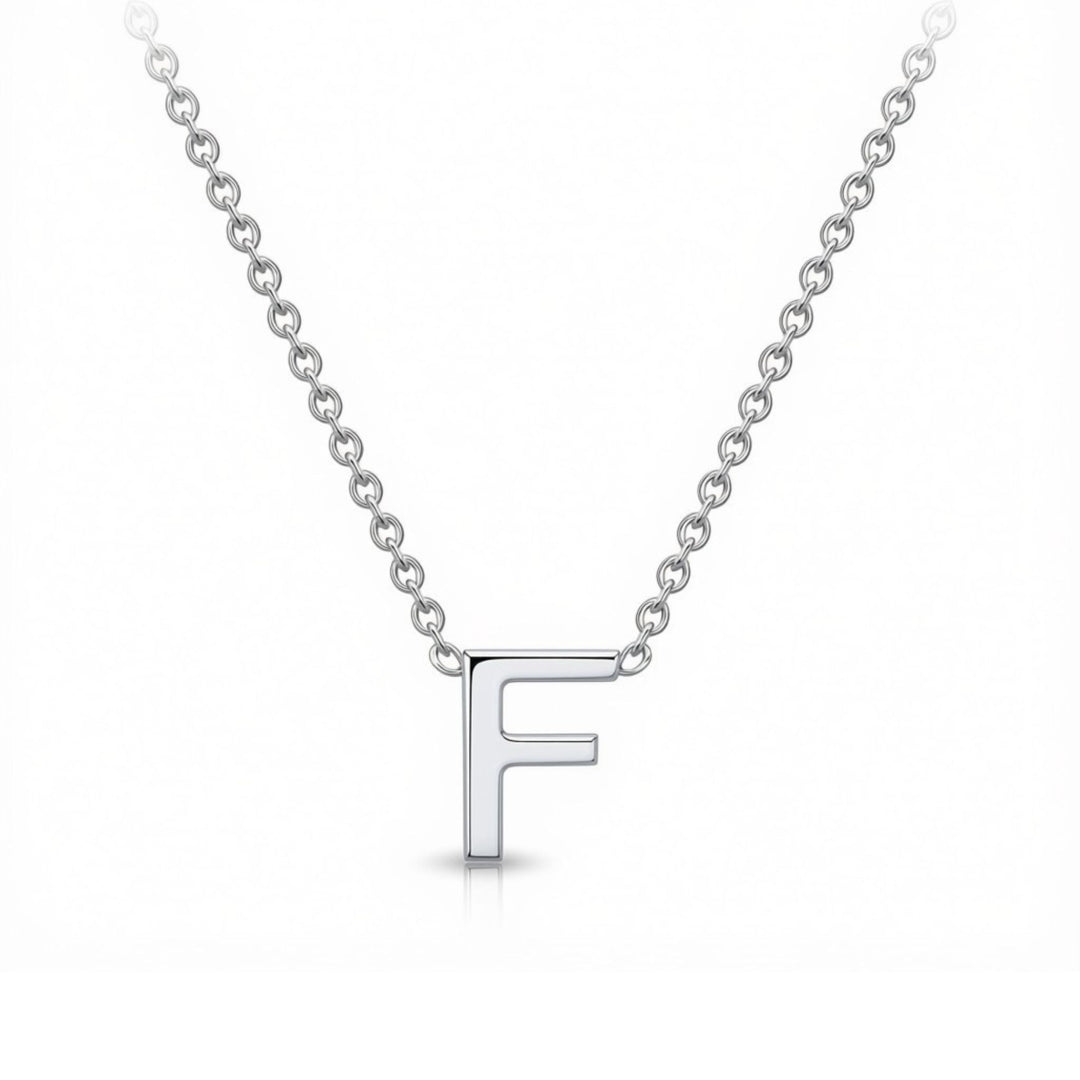 925 Sterling Silver Letter Necklace