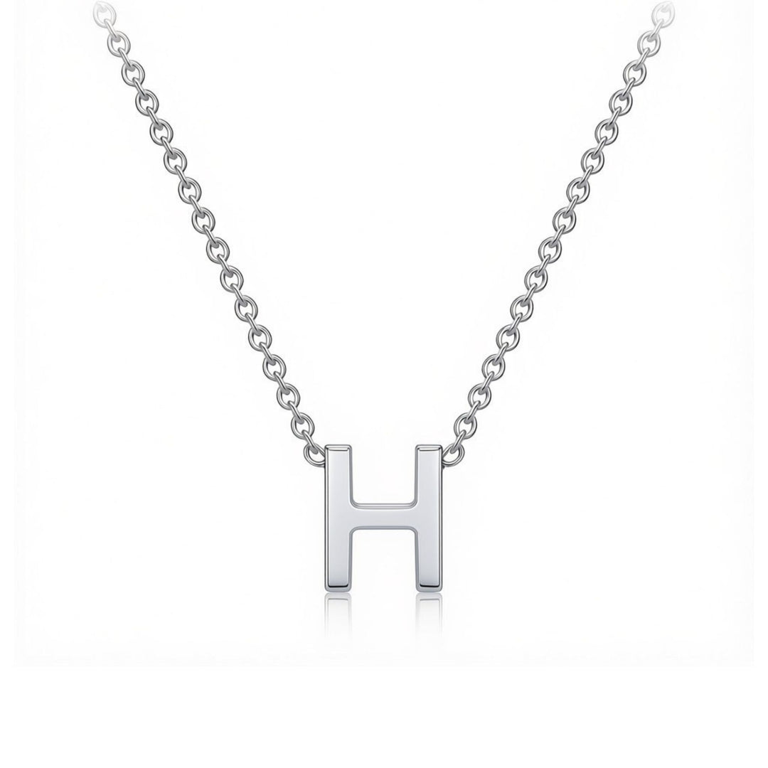 925 Sterling Silver Letter Necklace
