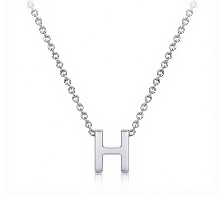 925 Sterling Silver Letter Necklace