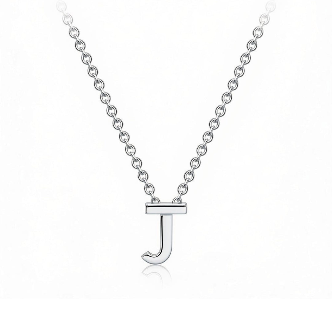 925 Sterling Silver Letter Necklace