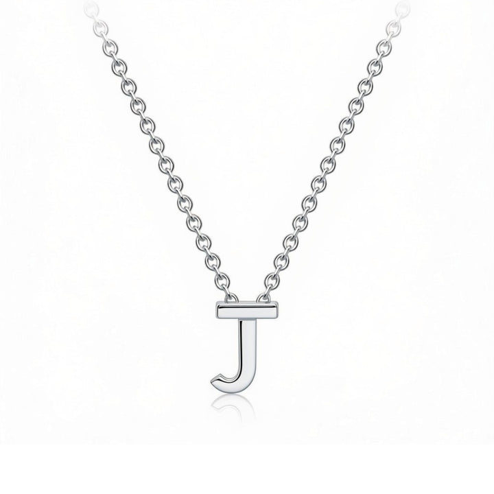925 Sterling Silver Letter Necklace