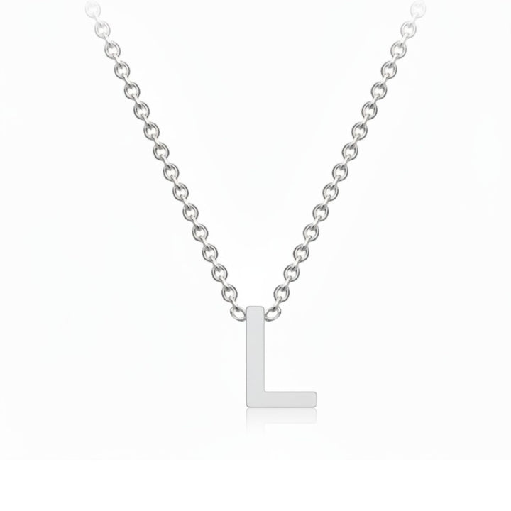 925 Sterling Silver Letter Necklace