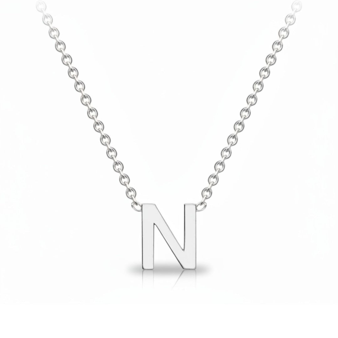 925 Sterling Silver Letter Necklace