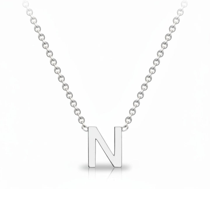 925 Sterling Silver Letter Necklace
