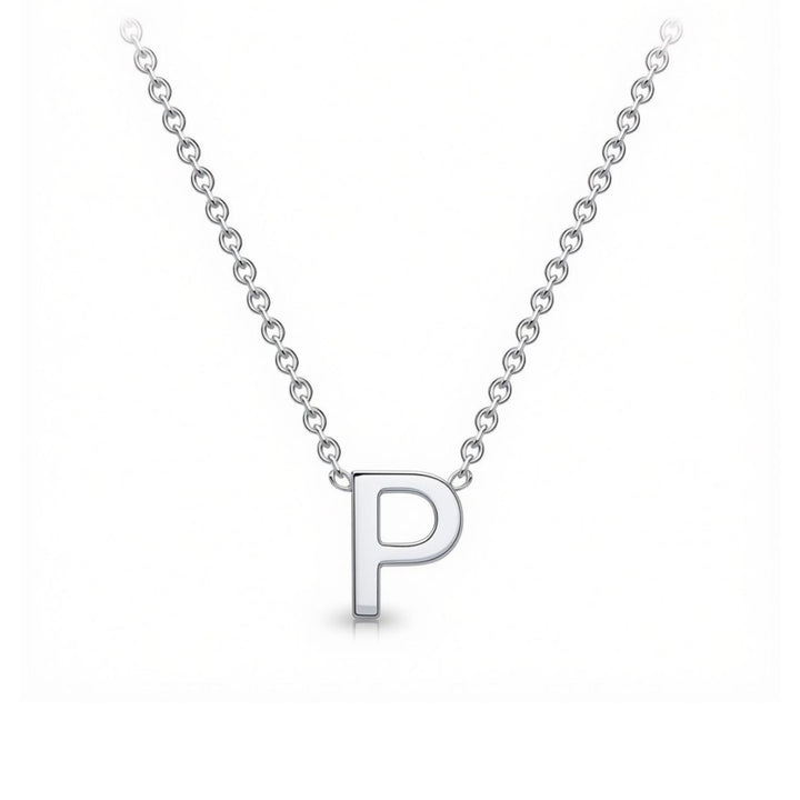925 Sterling Silver Letter Necklace