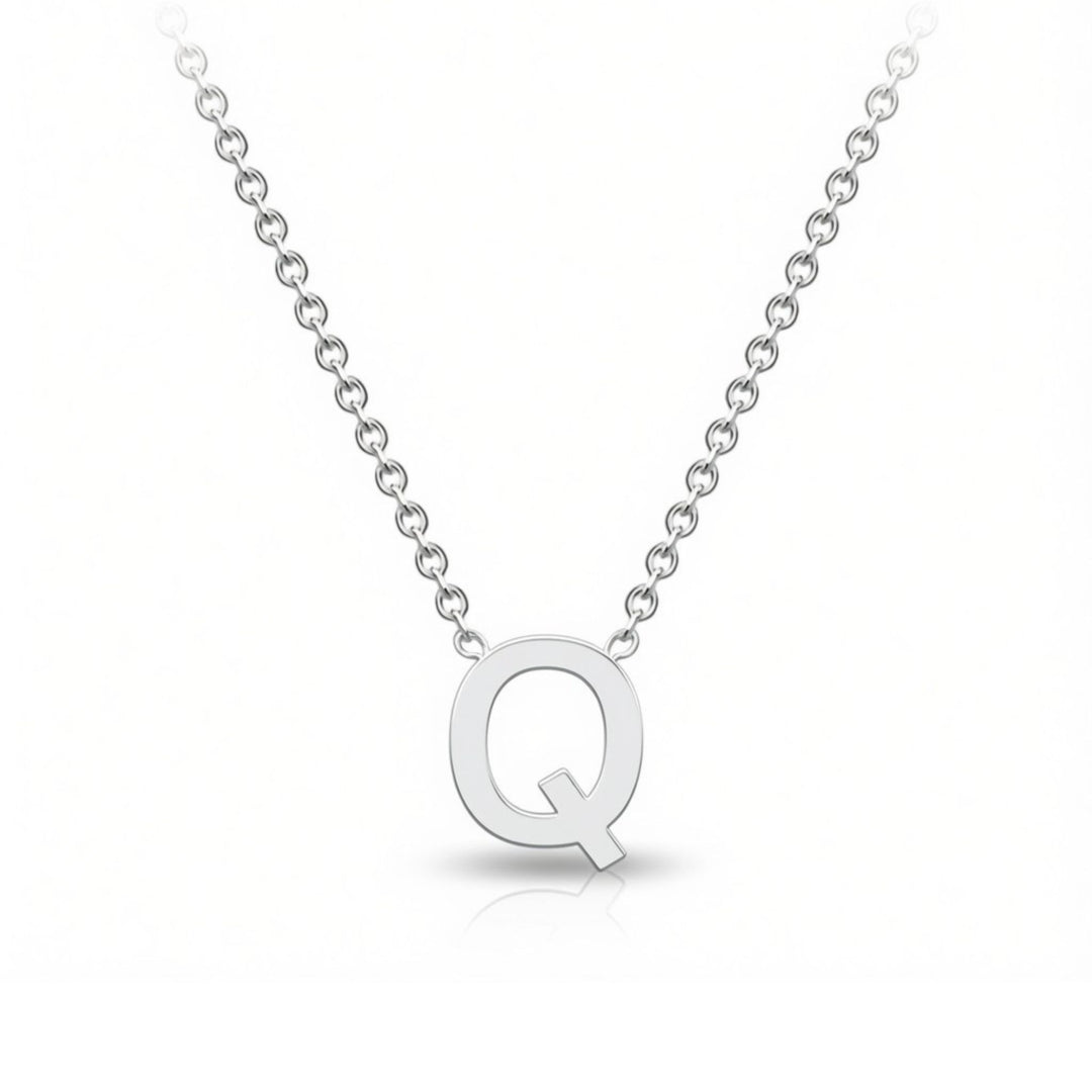 925 Sterling Silver Letter Necklace