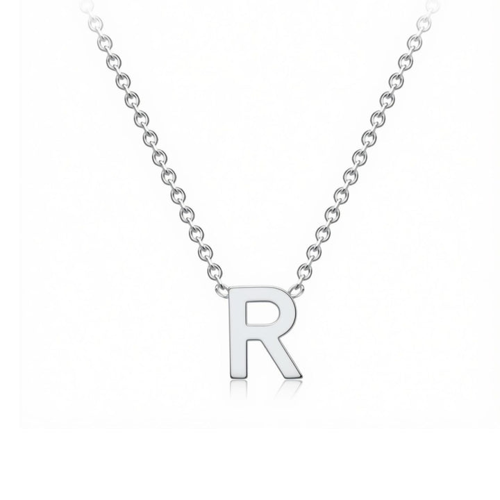 925 Sterling Silver Letter Necklace