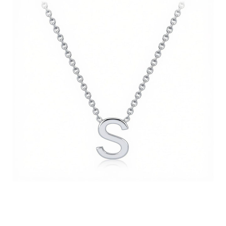 925 Sterling Silver Letter Necklace