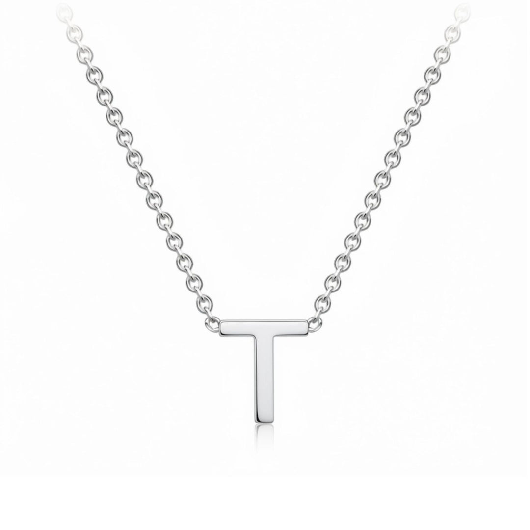 925 Sterling Silver Letter Necklace