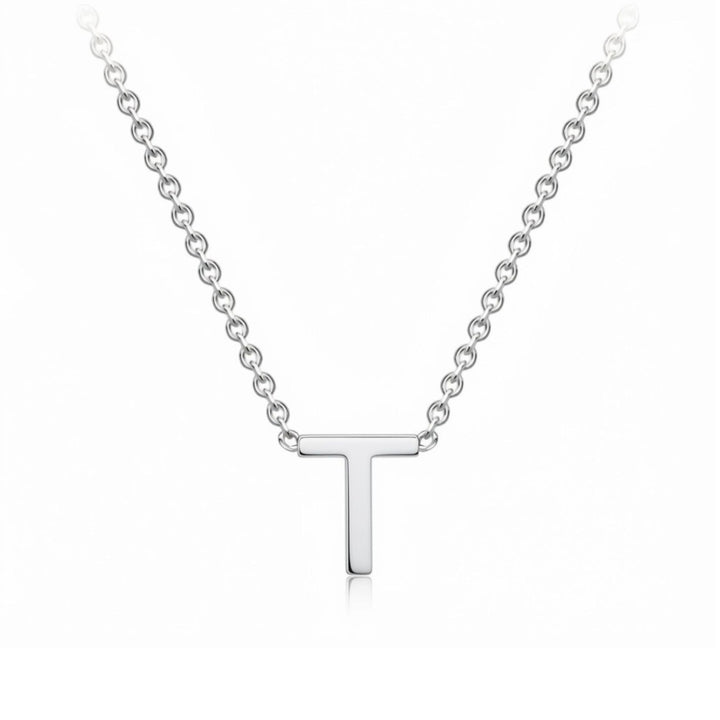 925 Sterling Silver Letter Necklace