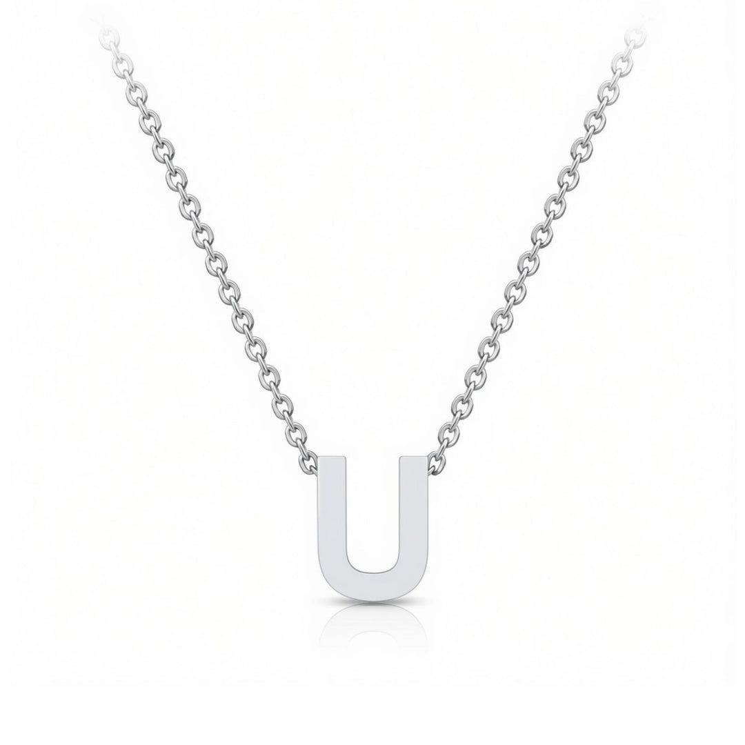 925 Sterling Silver Letter Necklace