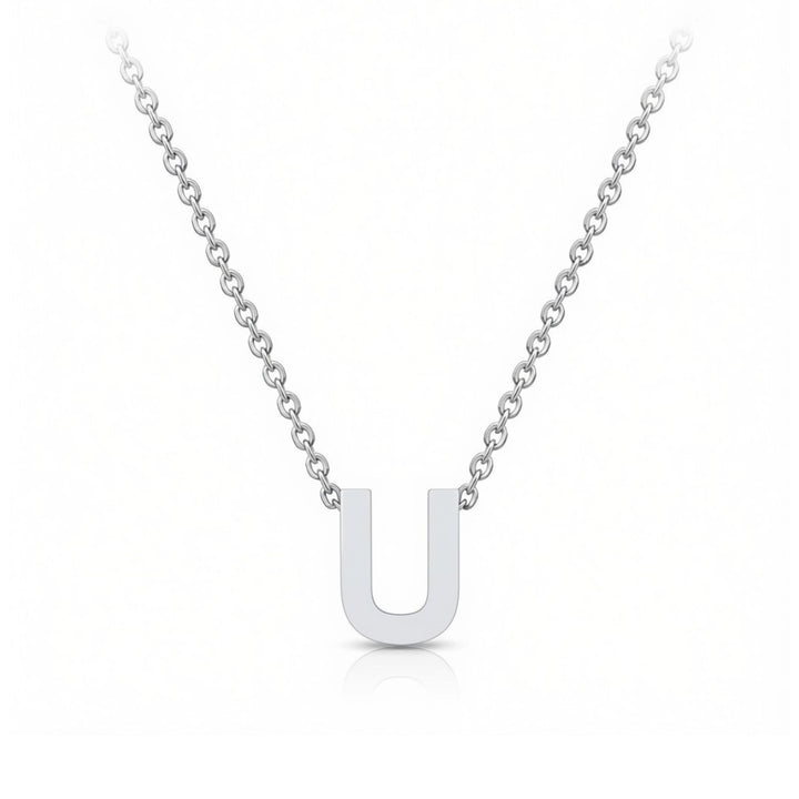 925 Sterling Silver Letter Necklace
