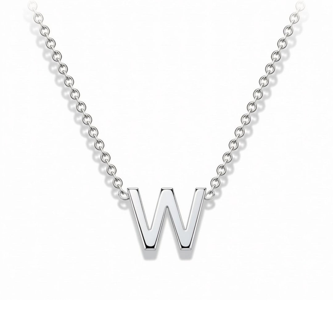 925 Sterling Silver Letter Necklace