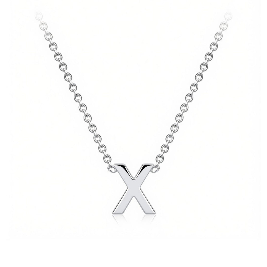 925 Sterling Silver Letter Necklace
