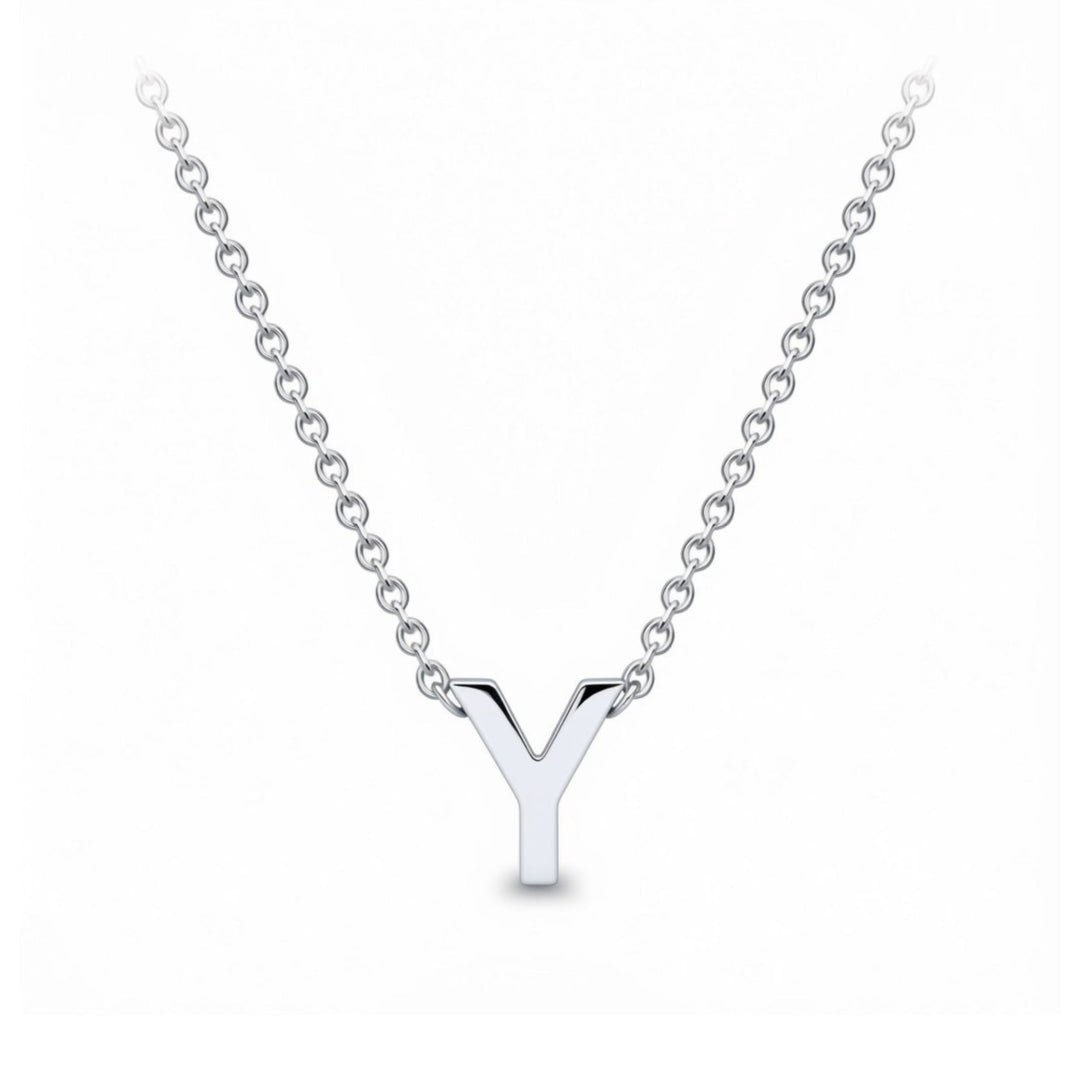 925 Sterling Silver Letter Necklace