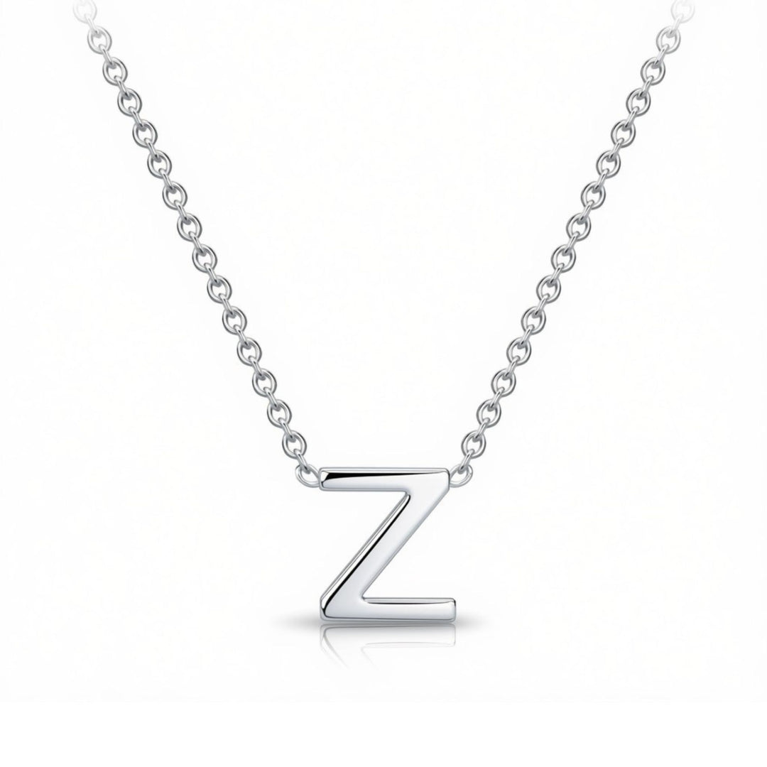 925 Sterling Silver Letter Necklace