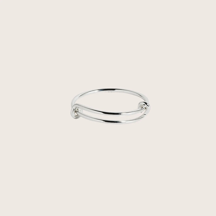 925 Sterling Silver Mae stacking ring - demi-fine jewellery by Margot Georgia