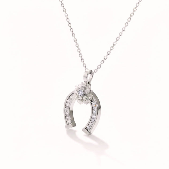 18K Gold Plated Soleia Lucky Horseshoe Charm