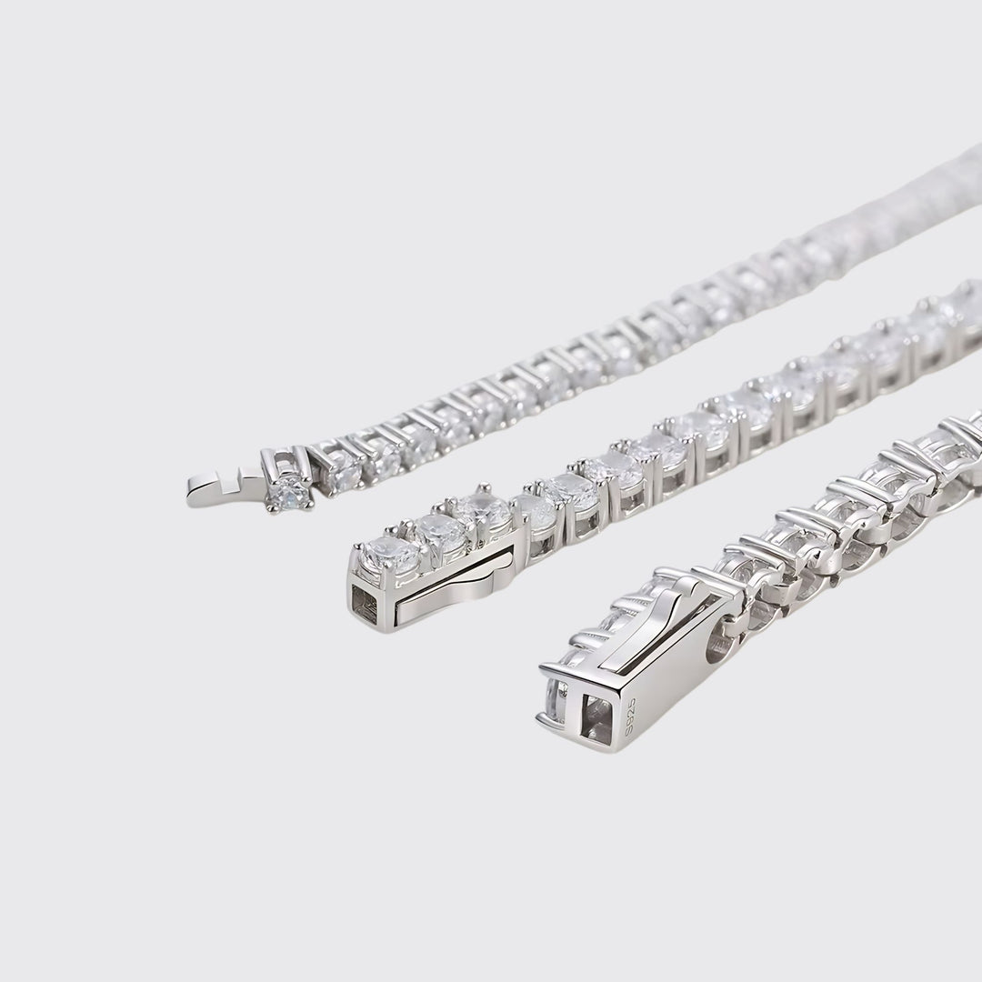 925 Sterling Silver Tennis Bracelet