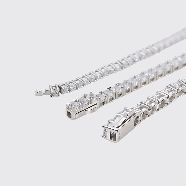 925 Sterling Silver Tennis Bracelet