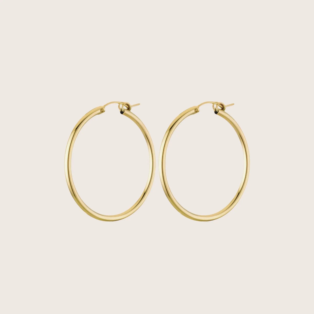 14K Gold Filled Carmela Hoop Earrings