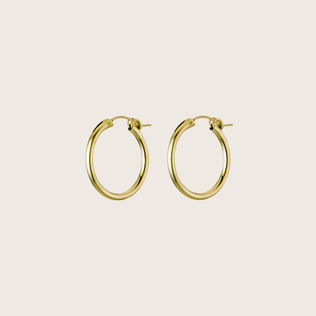 14K Gold Filled Carmela Hoop Earrings