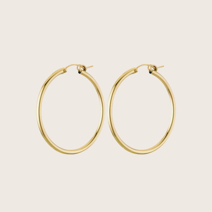 14K Gold Filled Carmela Hoop Earrings