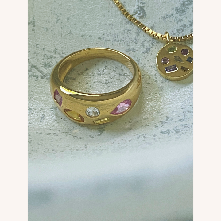 18K Gold Vermeil Darcy Aurora Ring