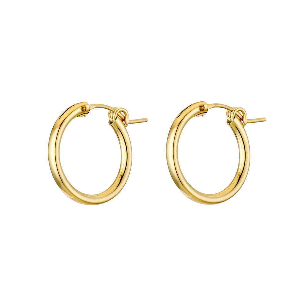 14K Gold Filled Carmela Hoop Earrings