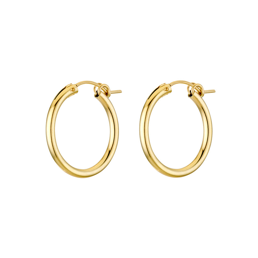 14K Gold Filled Carmela Hoop Earrings