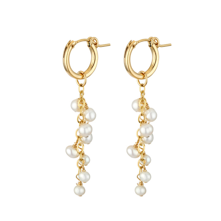 14K Gold Filled Pearl Drop Marsaili Earrings