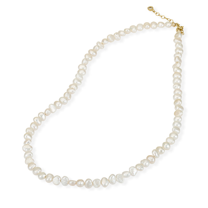 14K Gold Filled Lachelle Baroque Pearl Necklace