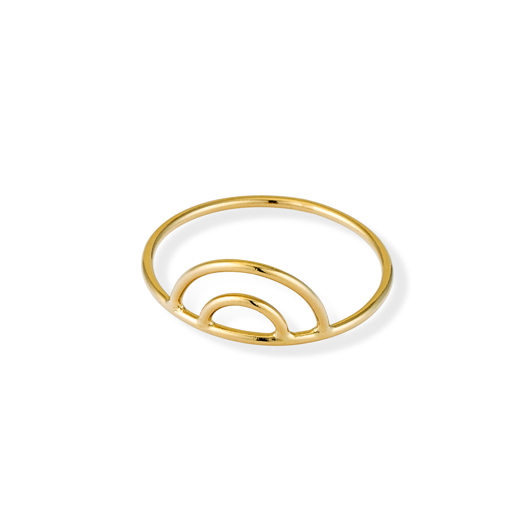 14K Gold Filled Iridiana Stacking Ring