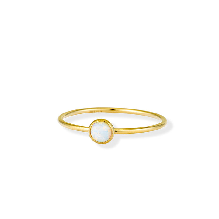 14K Gold Filled Opal Stacking Ring