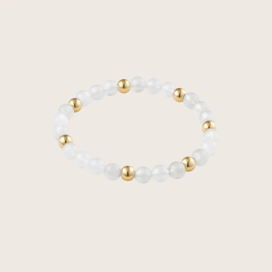 14K Gold Filled Gilda Bracelet with Natural Gemstones