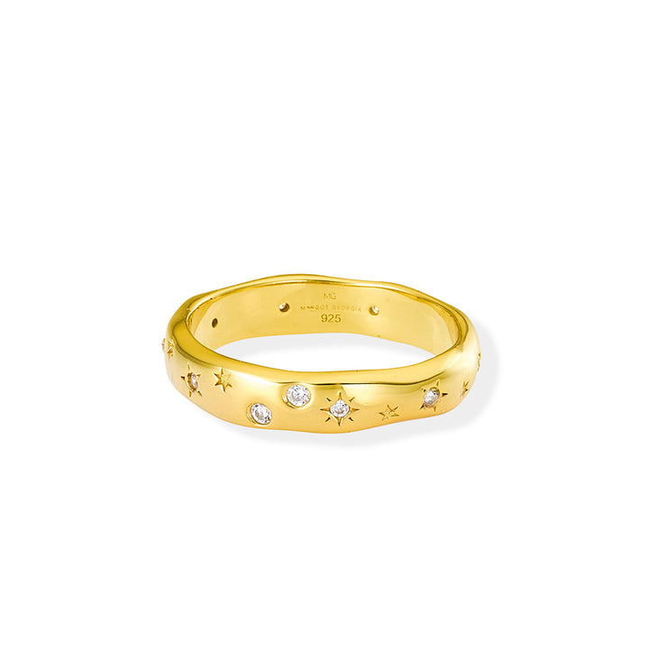 18K Gold Stargazing Ring