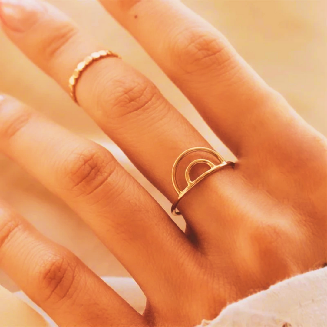 14K Gold Filled Iridiana Stacking Ring