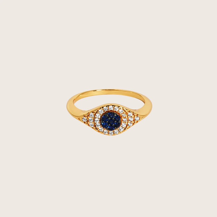 18K Gold Vermeil Jacalin Evil Eye Set