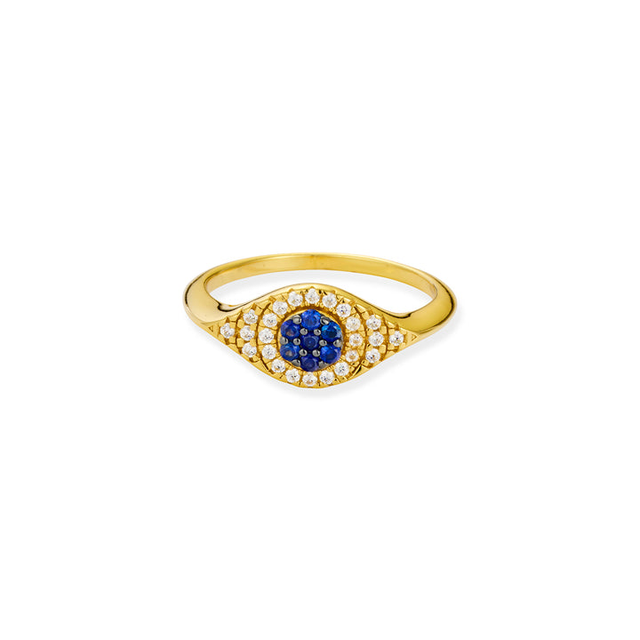 18K Gold Vermeil Jacalin Evil Eye Set