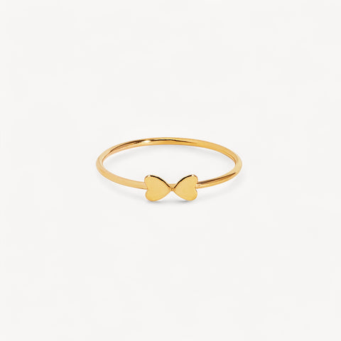 14K Gold Filled Lovers Stacking Ring