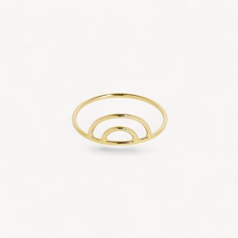 14K Gold Filled Iridiana Stacking Ring