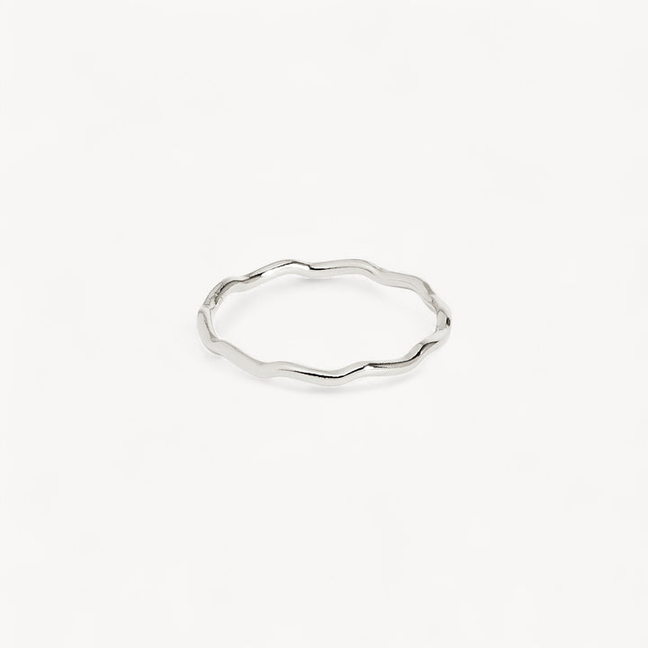 14K Gold Filled Gal Wave Stacking Ring