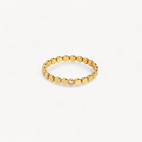 14K Gold Filled Iris Ring