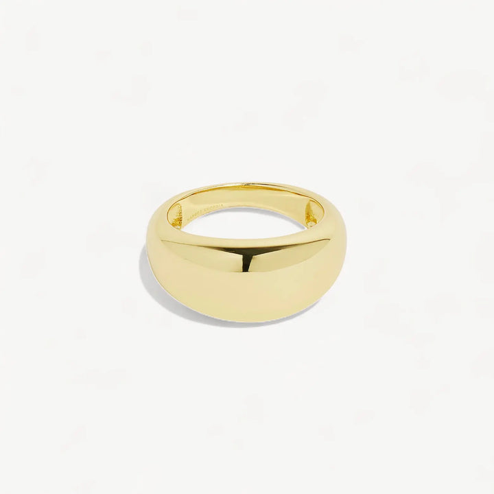 14K Gold Vermeil Dome Elysse Ring