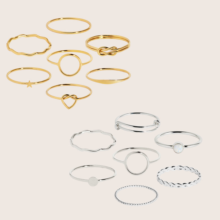 Make Your Own Stacking Ring Set