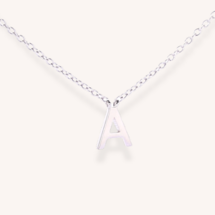 925 Sterling Silver Letter Necklace